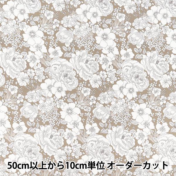 【数量5から】 生地 『リバティ・ファブリックス トゥルーコットン アメリーズ・ローズ&amp;ガーデン L...