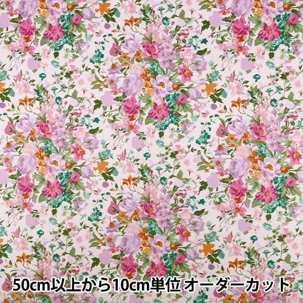 【数量5から】 生地 『リバティ・ファブリックス タナローン ブーケ・パレード 36375478-B...