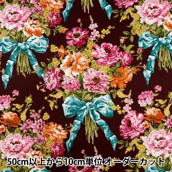 【数量5から】 生地 『リバティ・ファブリックス タナローン ボウ・ブーケ 36375479-E』 ...