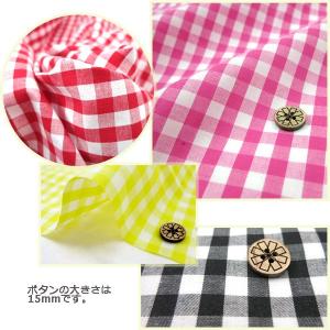 【数量5から】 生地 『先染ギンガム 大 紺 ...の詳細画像1