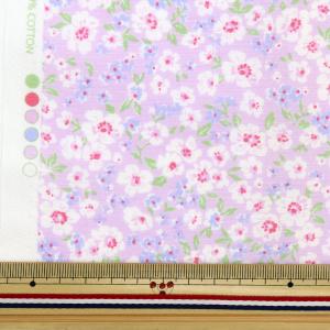 【数量5から】 生地 『ポプリン フィオーレコ...の詳細画像1