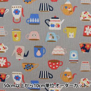 【数量5から】 生地 『綿麻キャンバス ティータ...の商品画像