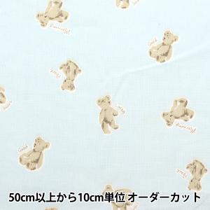 【数量5から】 生地 『シーチング ラッキーベア...の商品画像