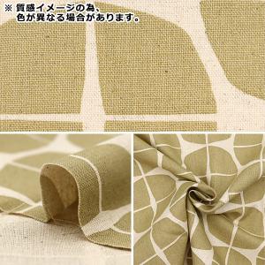 【数量5から】 生地 『綿麻キャンバスプリント...の詳細画像2