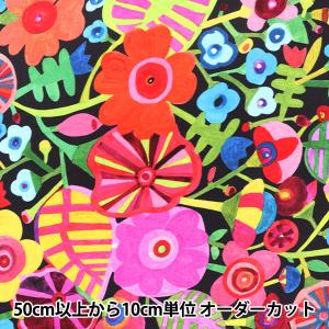 数量5から】 生地 『ローラ アシュレイ プリント Bunched Roses ピンク