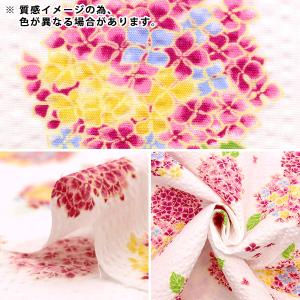 【数量5から】 生地 『リップル あじさい ピ...の詳細画像2