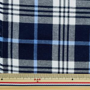 【数量5から】 生地『ベーシックチェック ター...の詳細画像1