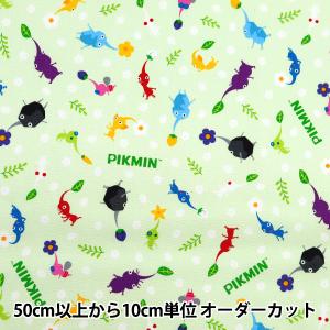 【数量5から】 生地 『オックス ピクミン 総柄...の商品画像