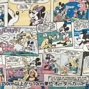 【数量5から】 生地 『シーチング ミッキーマウ...の商品画像