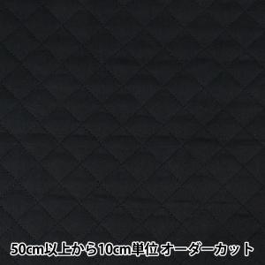 【数量5から】 生地 『フィールコット キルト ブラック QPPL-BK』 【ユザワヤオリジナル】
