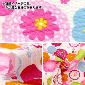 【数量5から】 生地 『リップル はなはな ネ...の詳細画像2