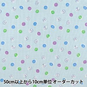 【数量5から】 生地 『スケア ホーミーコレクション ボタン サックス DH10655L-D』