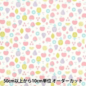 【数量5から】 生地 『スケアプリント フルーツ...の商品画像