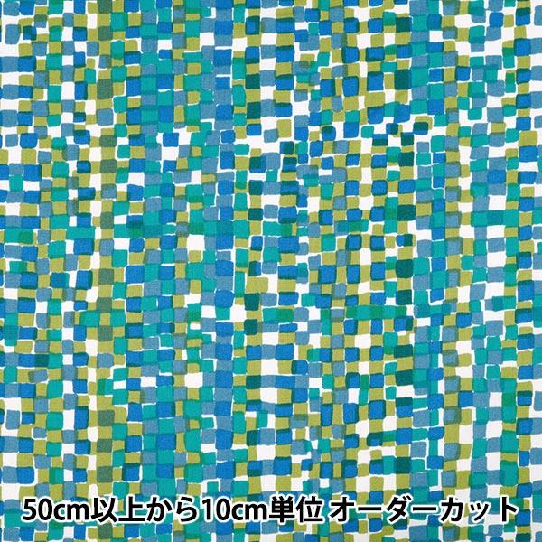 【数量5から】 生地 『kippis (キッピス) シーチング ルディ グリーン KPS-95B』