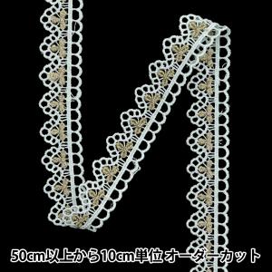 【数量5から】 手芸ブレード 『レースブレード グリーン ISY-6-24-111』
