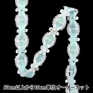 【数量5から】 手芸ブレード 『レースブレード ブルー ISY-6-24-115』