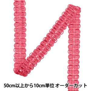 【数量5から】 手芸ブレード 『ラメブレード 約1.2cm幅 ピンク 22番色 22021-22』