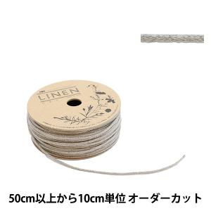 【数量5から】 『リネン163 幅約3mm 00番色』