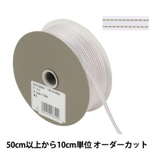 【数量5から】 リボン 『ケーカール 幅約4.5mm 1番色 35700』 TOKYO RIBBON 東京リボン
