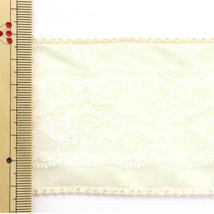 【数量5から】 リボン 『ビーズサテンレース ...の詳細画像1