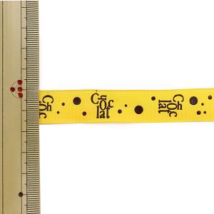 【数量5から】 リボン 『フランス製文字柄リボ...の詳細画像1