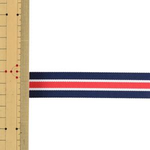 【数量5から】 リボン 『ストライプグログラン...の詳細画像1
