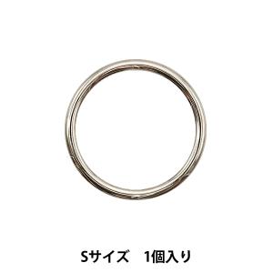 手芸金具 『メタルリング つぶし50mm ニッケル』｜yuzawaya