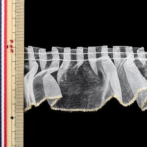 【数量5から】 フリルリボンテープ 『オーガン...の詳細画像1