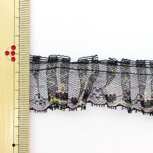 【数量5から】 レース 『ラッセルフリル 幅約...の詳細画像1