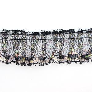 【数量5から】 レース 『ラッセルフリル 幅約...の詳細画像2
