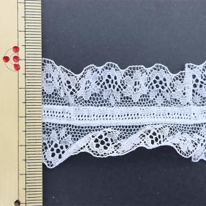 【数量5から】 レース 『ラッセル両山フリル ...の詳細画像1