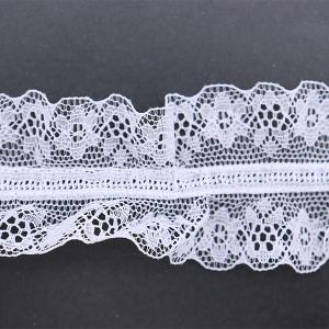 【数量5から】 レース 『ラッセル両山フリル ...の詳細画像2