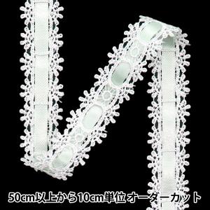 【数量5から】 ケミカルレース 『ケミカルリボンレース 約2cm幅 ミント FR2407』
