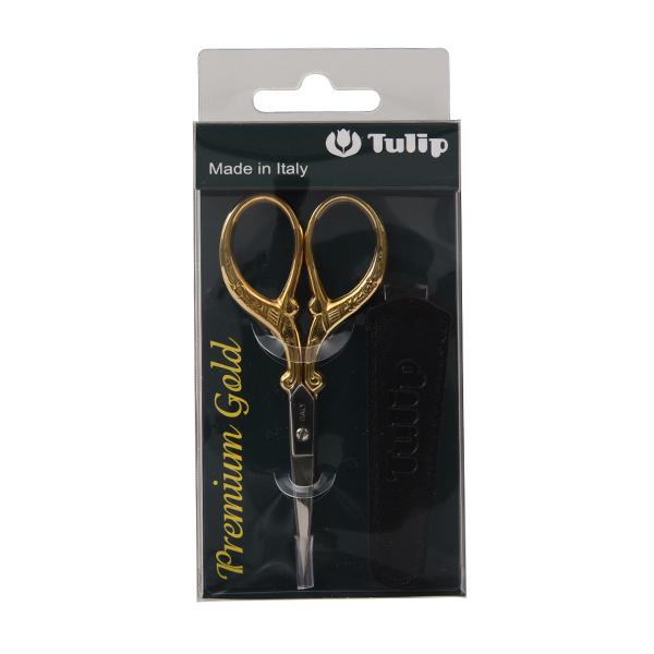 糸切りはさみ 『高級糸きりはさみ プレミアムゴールド TIG-001』 Tulip チューリップ