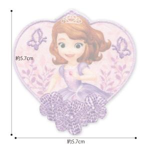 ワッペン 『ディズニー ワッペン ソフィア M...の詳細画像1