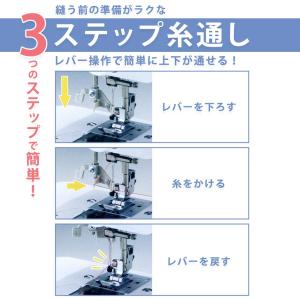 家庭用ミシン本体 『アニュドールブランIISR...の詳細画像2