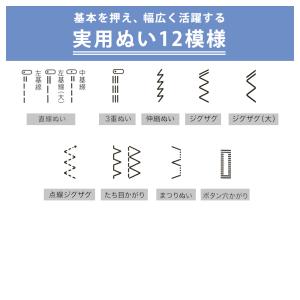家庭用ミシン本体 『アニュドールブランIISR...の詳細画像4