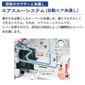 ロックミシン 『アニュドール 衣縫人 BL52...の詳細画像2