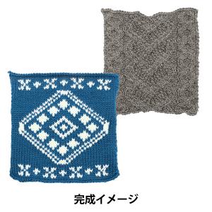 編み物キット 『マンセルメリノレインボウで編むモチーフキット YM-3』 【ユザワヤ限定商品】｜ユザワヤ