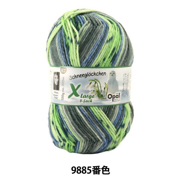 ソックヤーン 毛糸 『Snowdrop(スノードロップ) Xlarge 8ply 9885番色』 O...