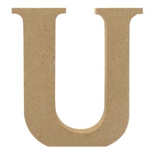 切り文字 『木製アルファベットMサイズ U AGF-05U』 ERUBERU エルベール