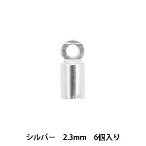 手芸金具 『カツラ 2.3mm シルバー 6個入り』｜yuzawaya