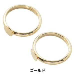 手芸金具 『板リング ゴールド 6mm 2個入り #9050』｜yuzawaya