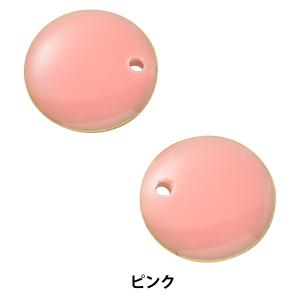 手芸金具 『エポ付きメタルパーツ ピンク 2個入り』｜yuzawaya