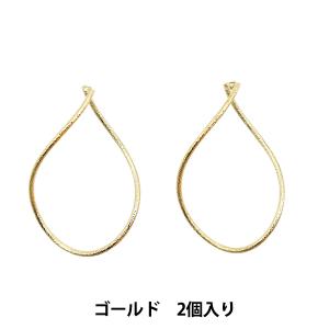 手芸金具 『メタルフープ 大 36×24mm ゴールド 271/0293』｜yuzawaya