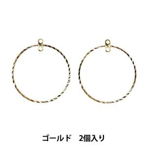 手芸金具 『メタルフープパーツ 30mm ゴールド 271/0295』｜yuzawaya