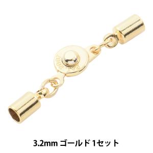 手芸金具 『ニューホック 小×カツラ 3.2mm 1セット ゴールド』｜yuzawaya