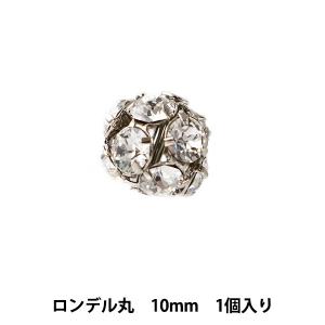 スワロフスキー 『#47510 Rondelle Round Spacer Bead ロンデル丸 シルバー 10mm 1粒』｜yuzawaya