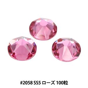 スワロフスキー 『#2058 XILION Rose Enhanced ローズ SS5 100粒』｜yuzawaya