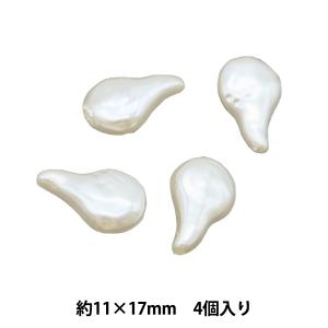 ビーズ 『樹脂パール バロック ホワイト 11m...の商品画像